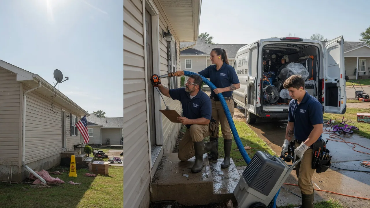 Ceiling Water Damage Restoration in East Lynn, WV near me